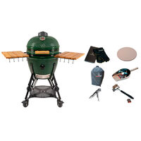 Kamado Sumo Large Gen 2 kamadogrill med tillbehörspaket, grön
