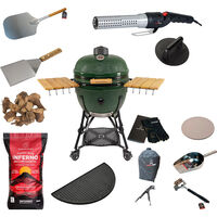 Kamado SUMO Maxi Gen 2 – kamado-grill med stor grillpakke, grøn