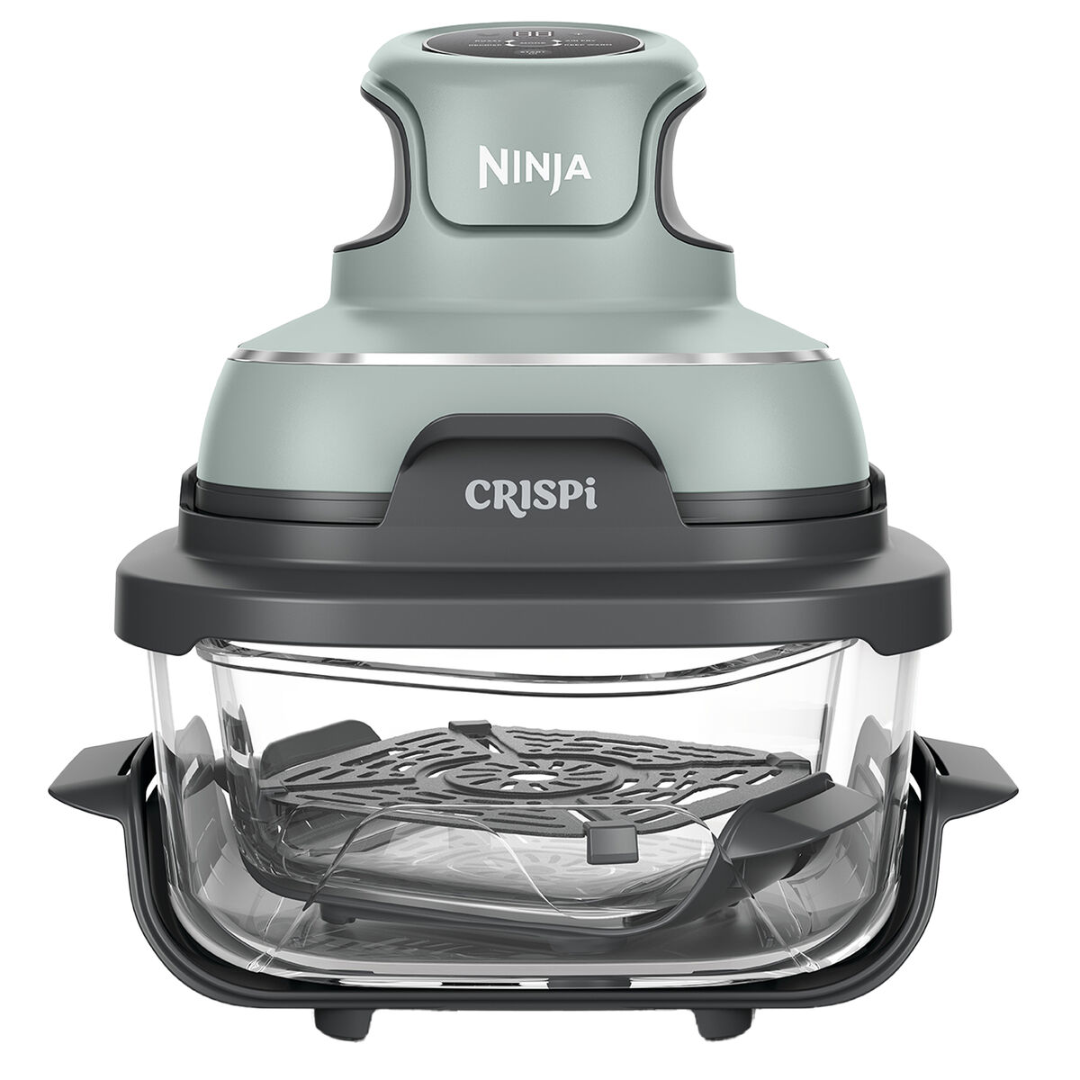 Crispi airfryer, salviagrön