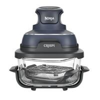 Crispi airfryer, grå