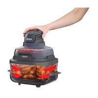 Crispi airfryer, grå