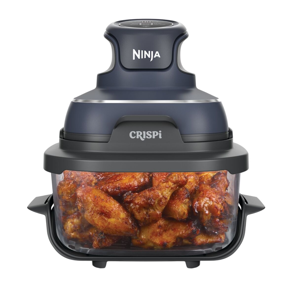 Crispi airfryer, grå
