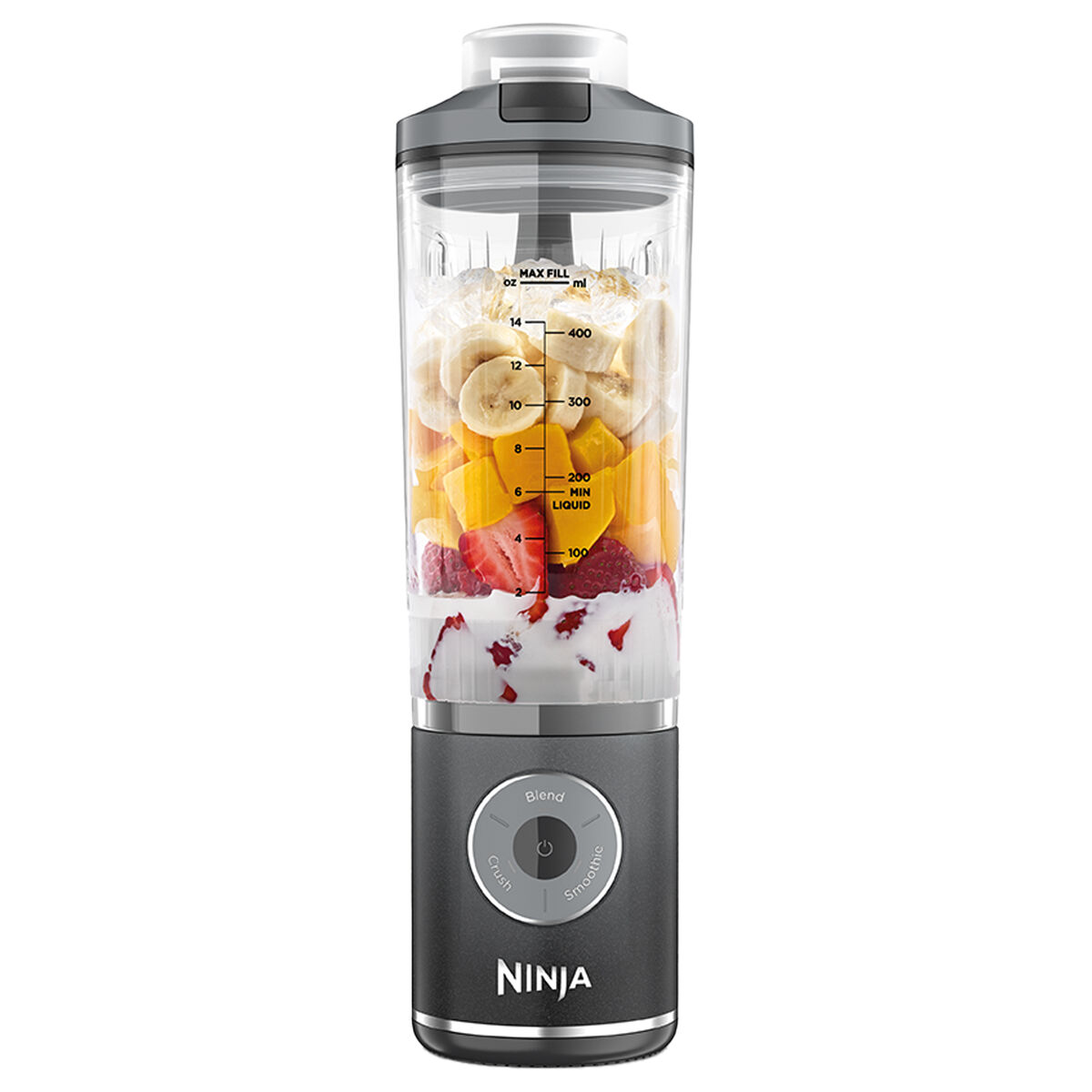 Blast Max trådløs blender, grå