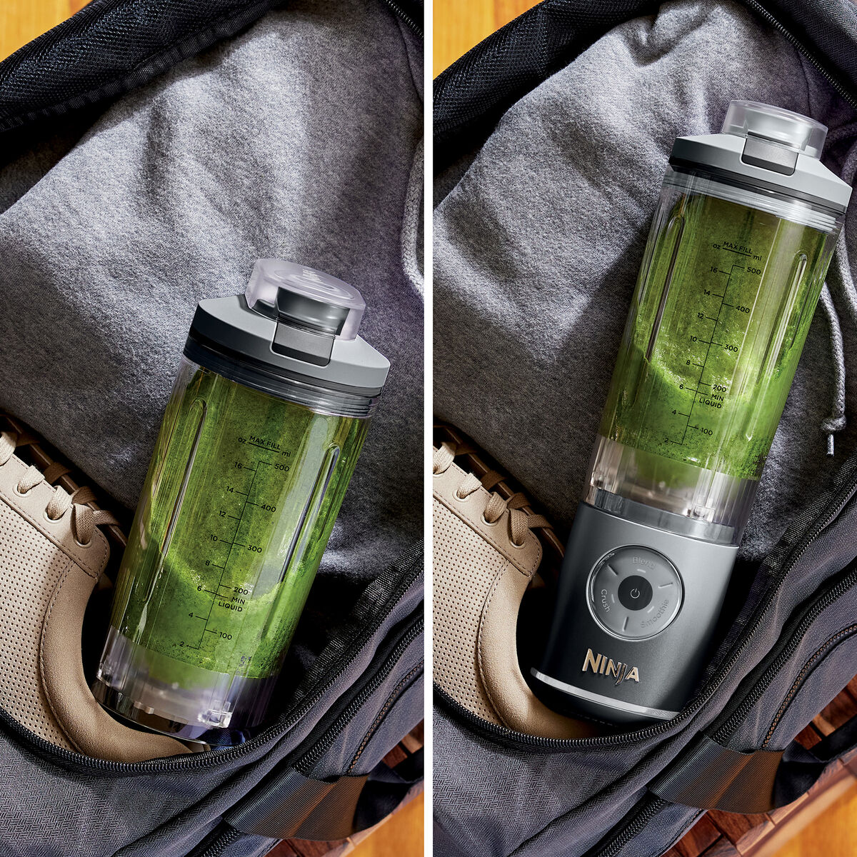 Blast Max trådløs blender, grå