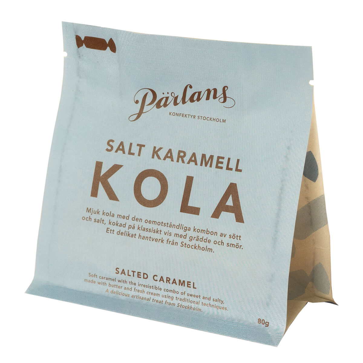 Pärlans Konfektyr Kolor Salt karamell 80 gram