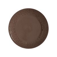Confetti assiett 21 cm, chocolate