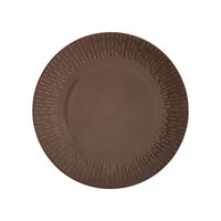 Confetti middagstallrik 27,5 cm, chocolate