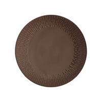 Confetti lunchtallrik 24 cm, chocolate
