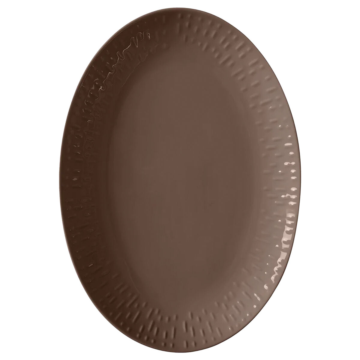 Confetti serveringsfat 36 cm, chocolate