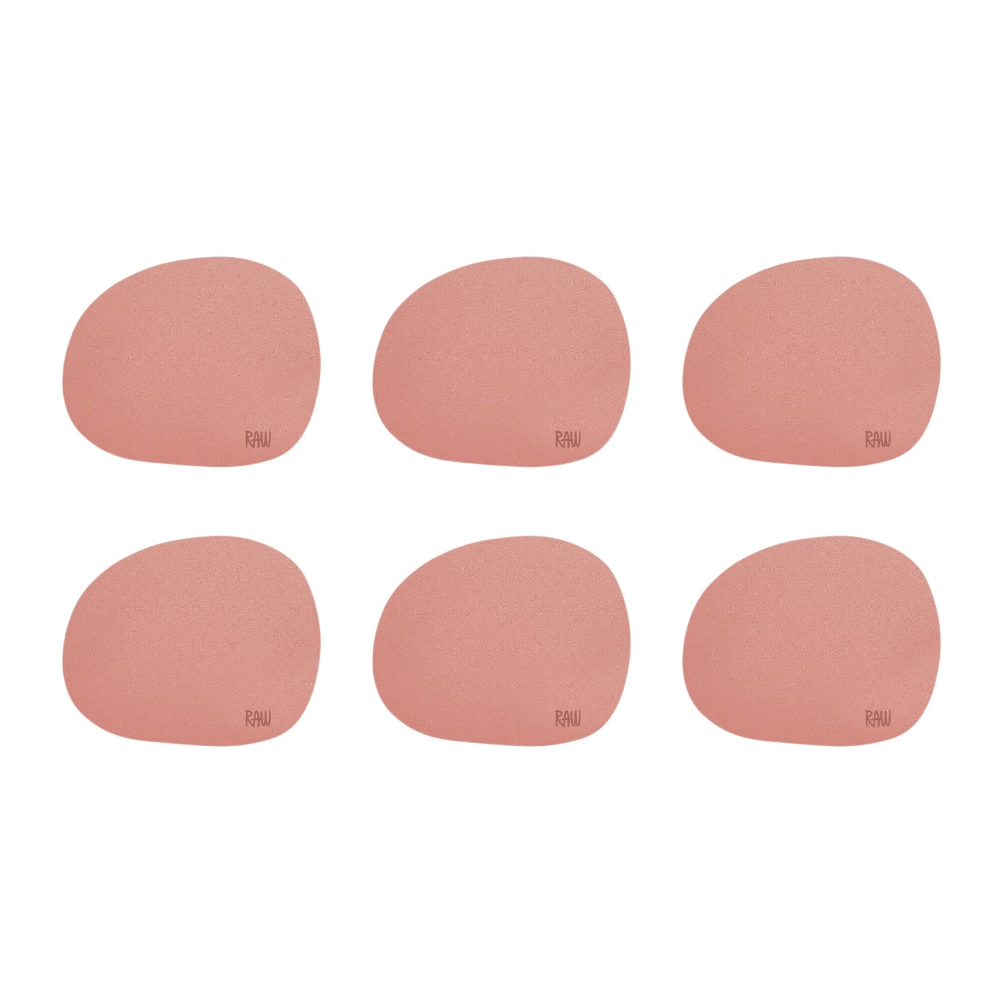 RAW glasunderlägg 6-pack, spice