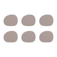 RAW Buffalo glasunderlägg 6-pack, dusty rose