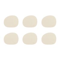 RAW Buffalo glasunderlägg 6-pack, warm nude