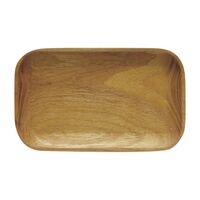 RAW serveringsbricka 17 × 10 cm, ljus teak
