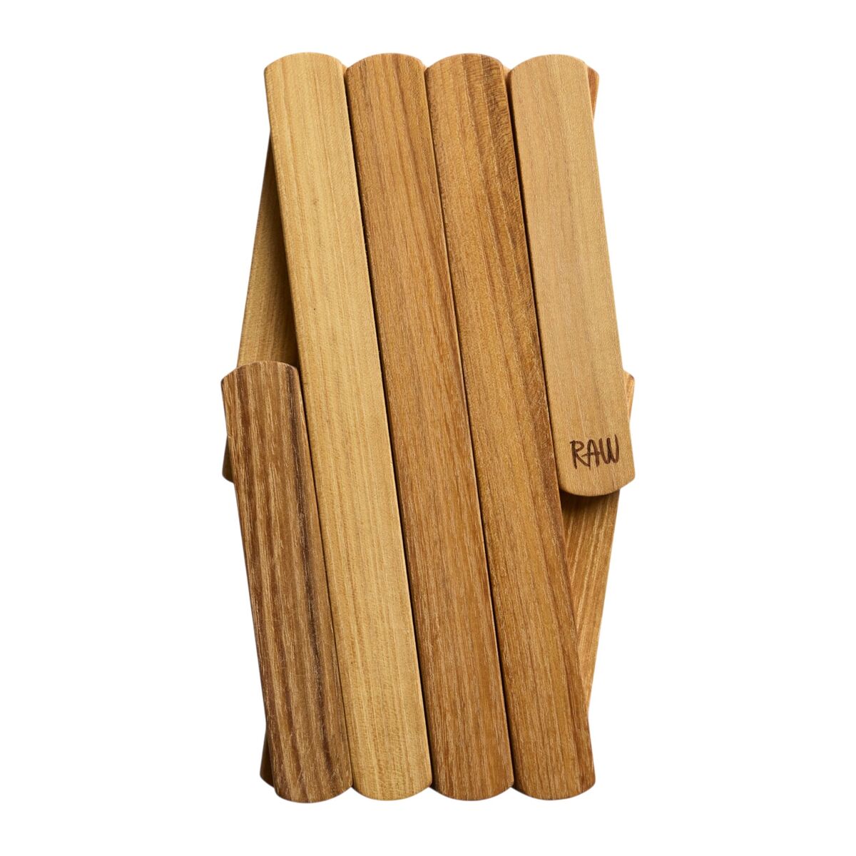 RAW expanderbart grytunderlägg 60 cm, teak