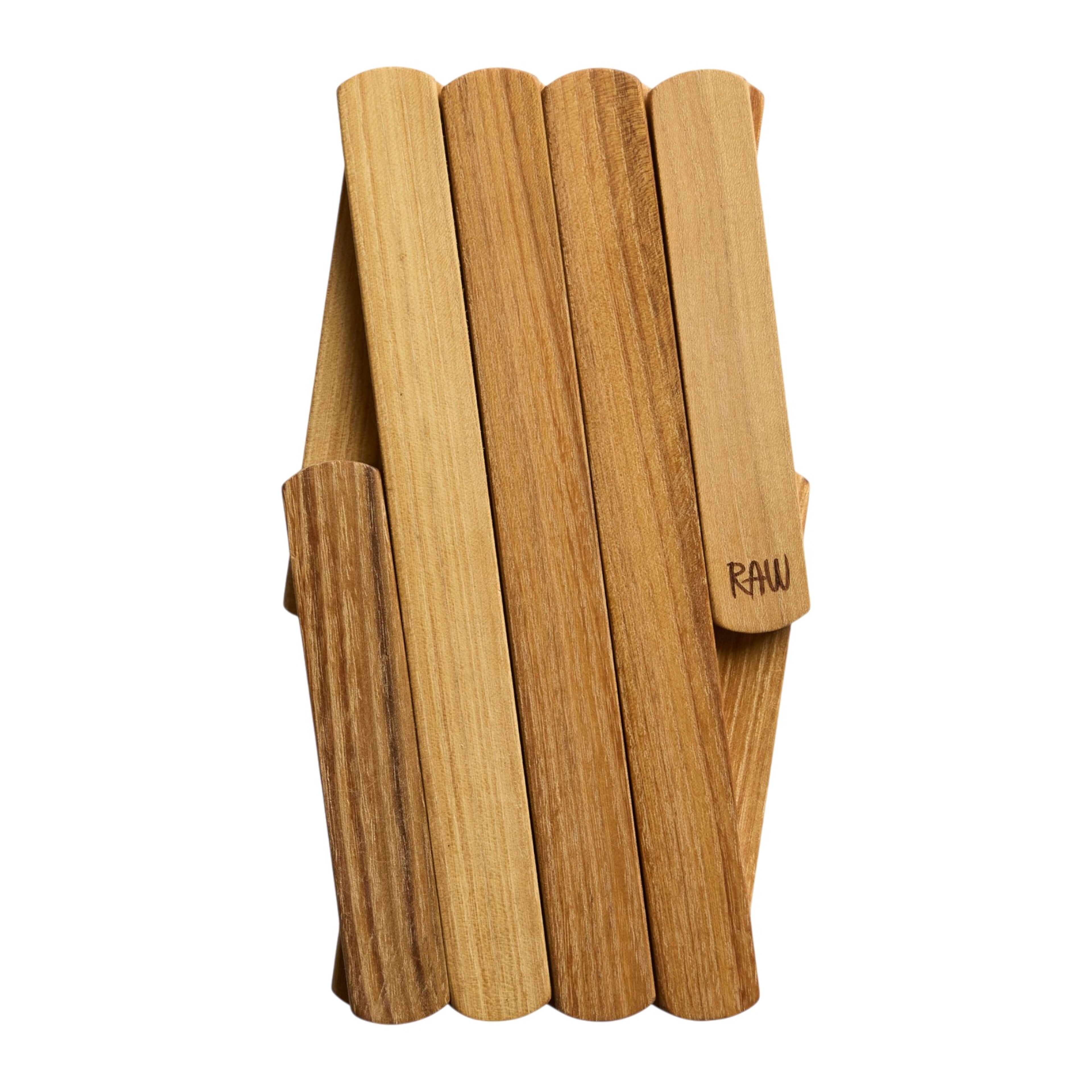 RAW expanderbart grytunderlägg 60 cm, teak
