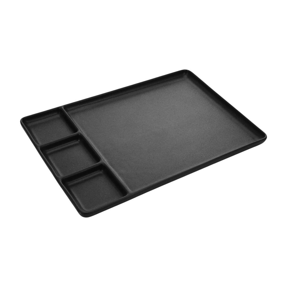 RAW sushi-/tapas-lautanen 31,5 × 21,5 cm, titanium black