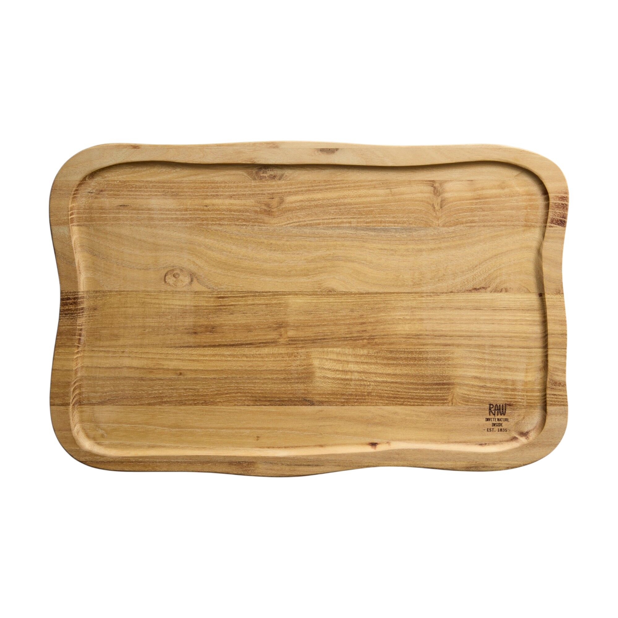 Aida RAW Teak skj&aelig;rebrett 40 x 26 cm