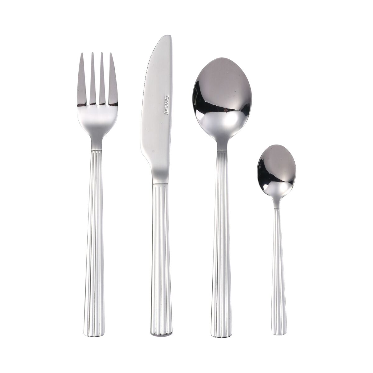 Groovy bestickset 48 delar, rostfritt stål