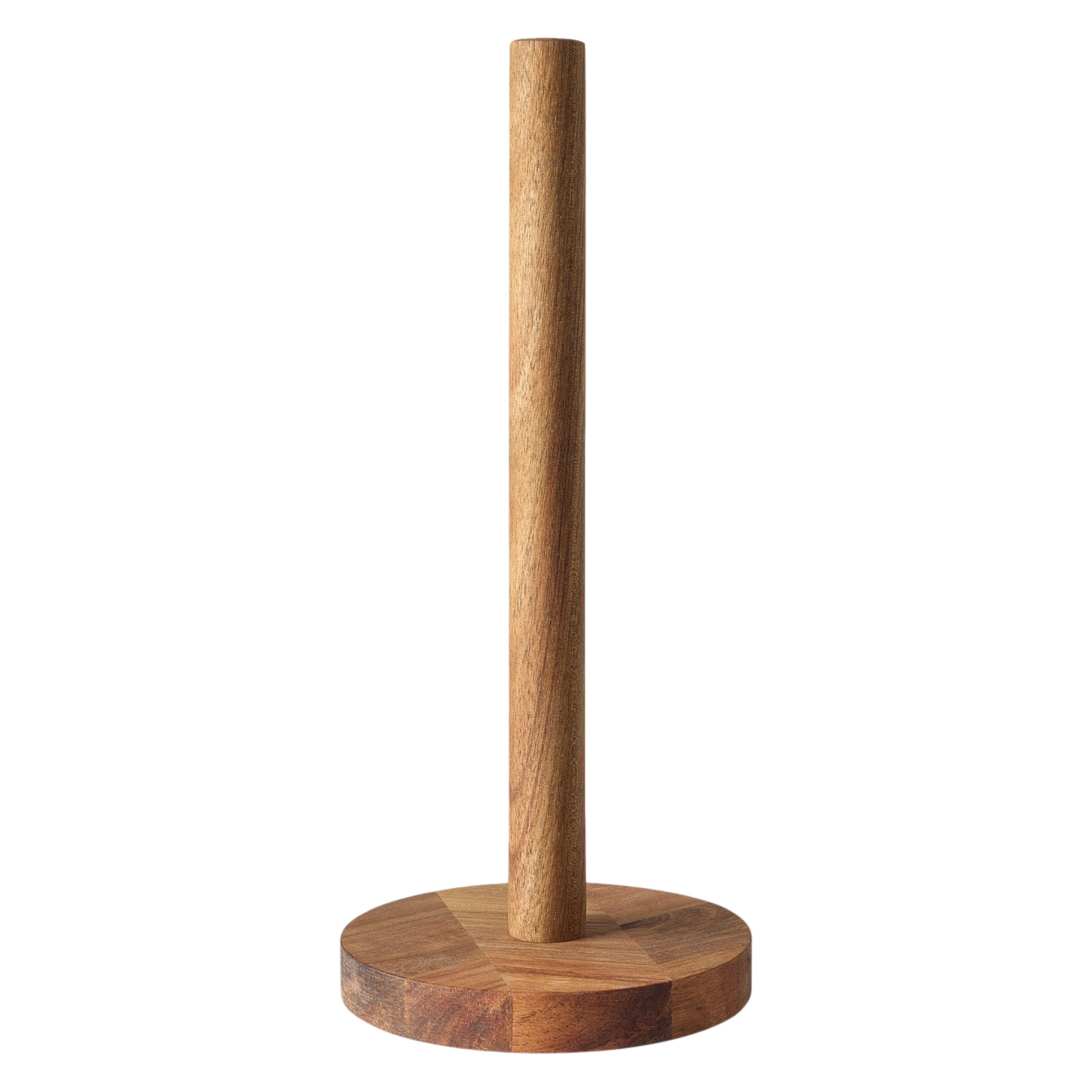 Hushållspappershållare 30,5 cm, akaciaträ