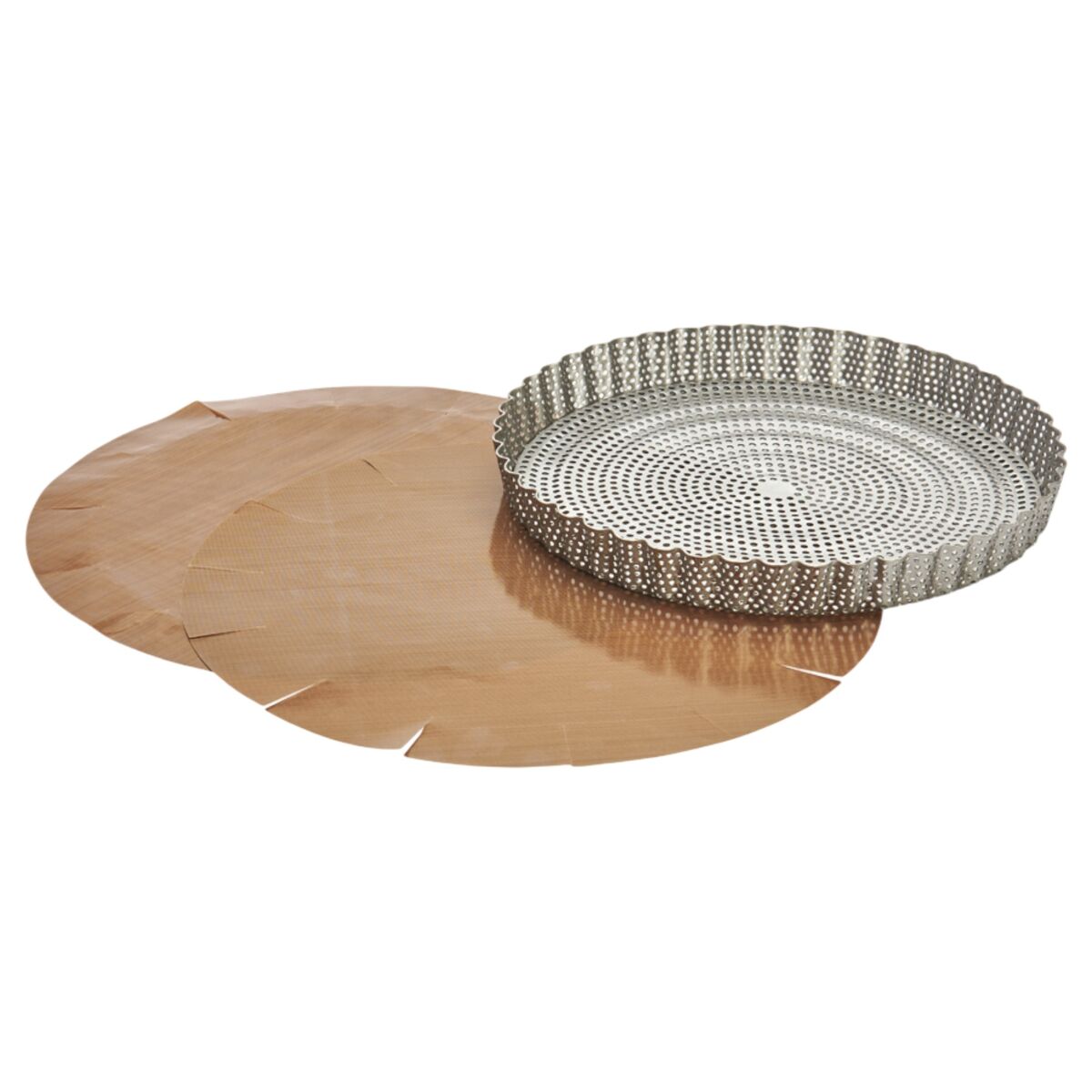 Tærteform perforeret 24 cm