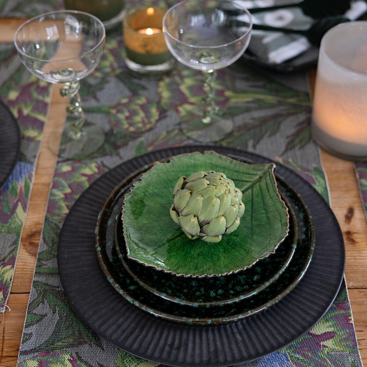 Artichoke håndklæde 35 x 50 cm