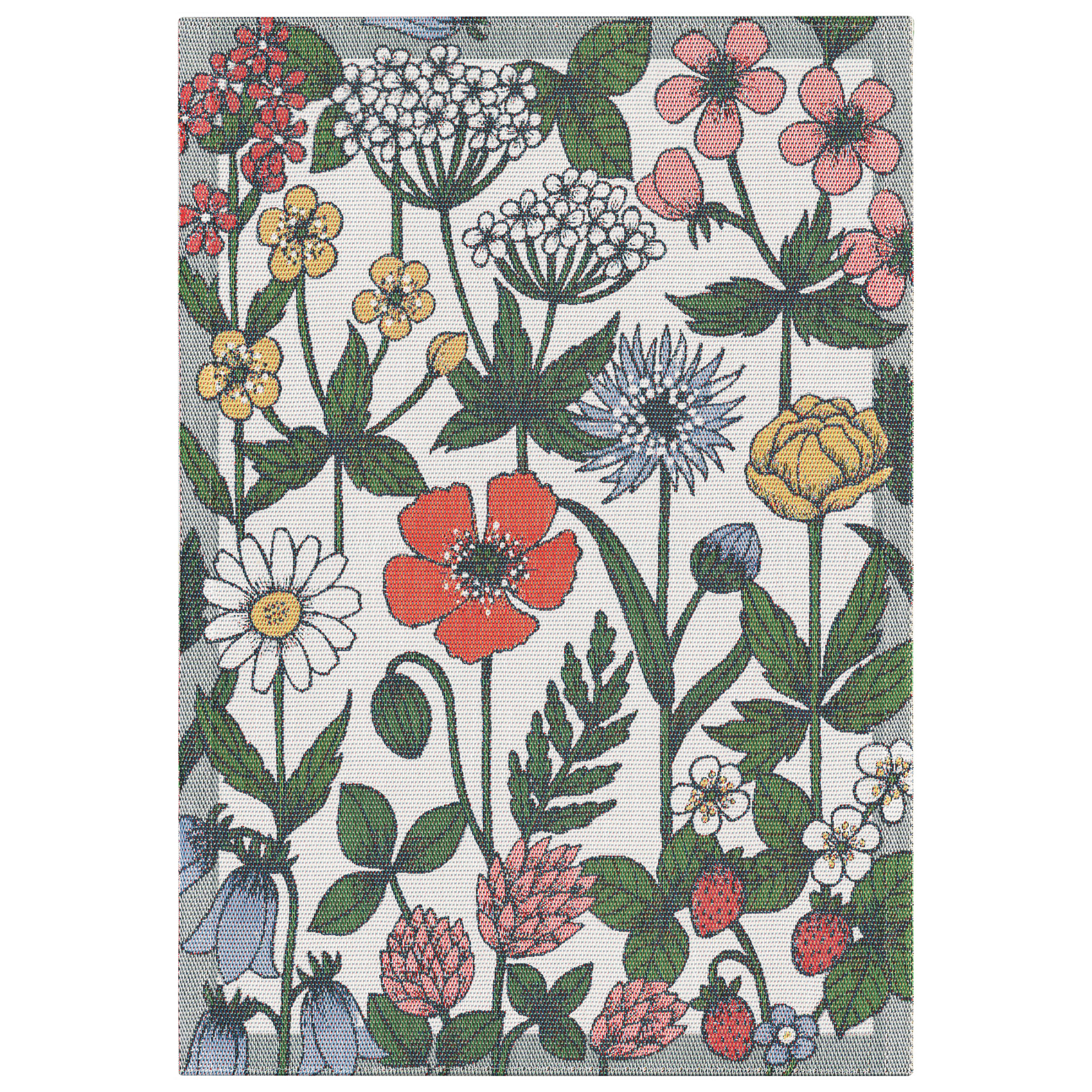 Vildblomster håndkle 35 × 50 cm