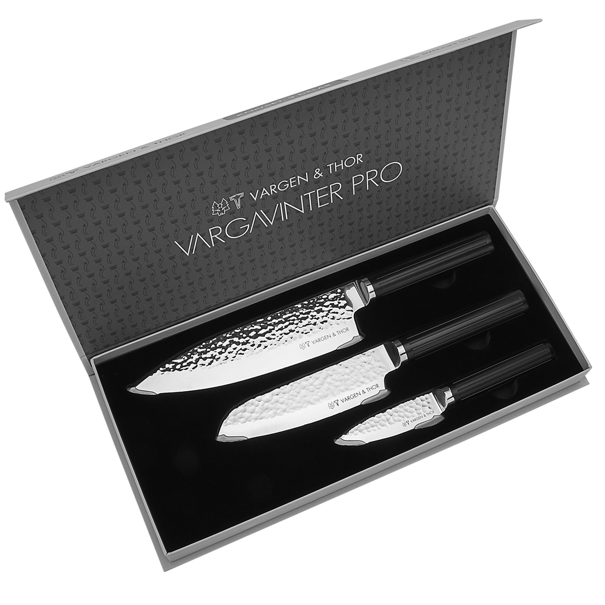 Vargen & Thor Glima knivset 3 delar