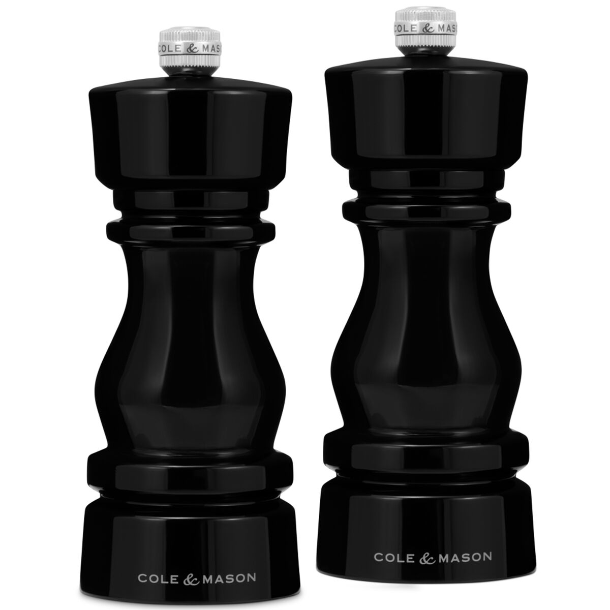Cole & Mason London kværnsæt 15 cm, sort