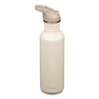 Classic flaske 800 ml, white cap gray