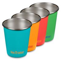 Steel Cup stålkrus 296 ml 4-pak, beach ball