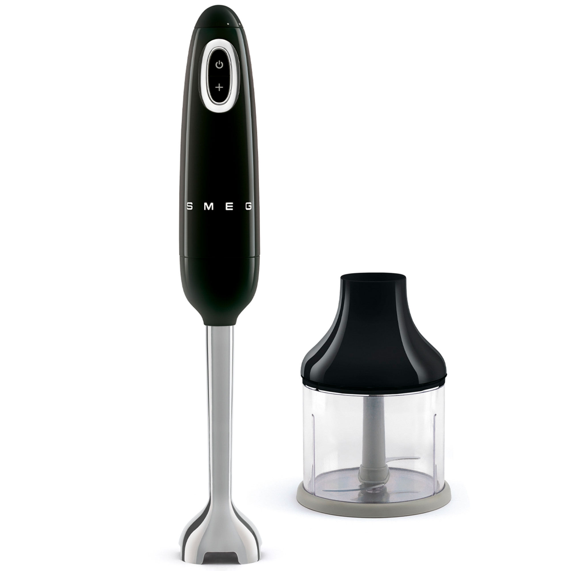 Smeg HBF00BLEU stavblender med hakker, sort