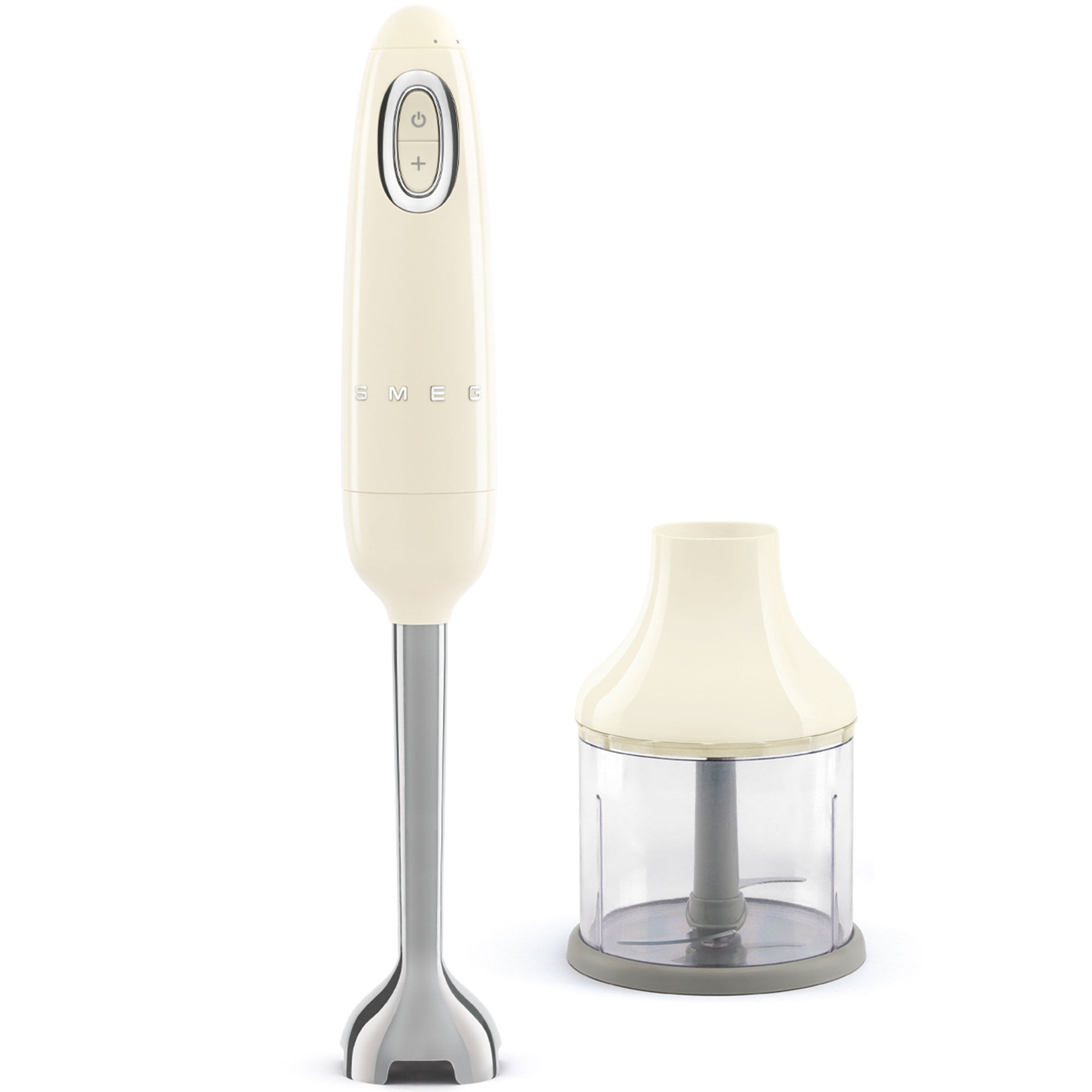 Smeg HBF00CREU stavblender med hakker, creme