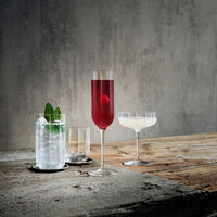 Jazz champagneskål 30 cl, 4-pak – klar