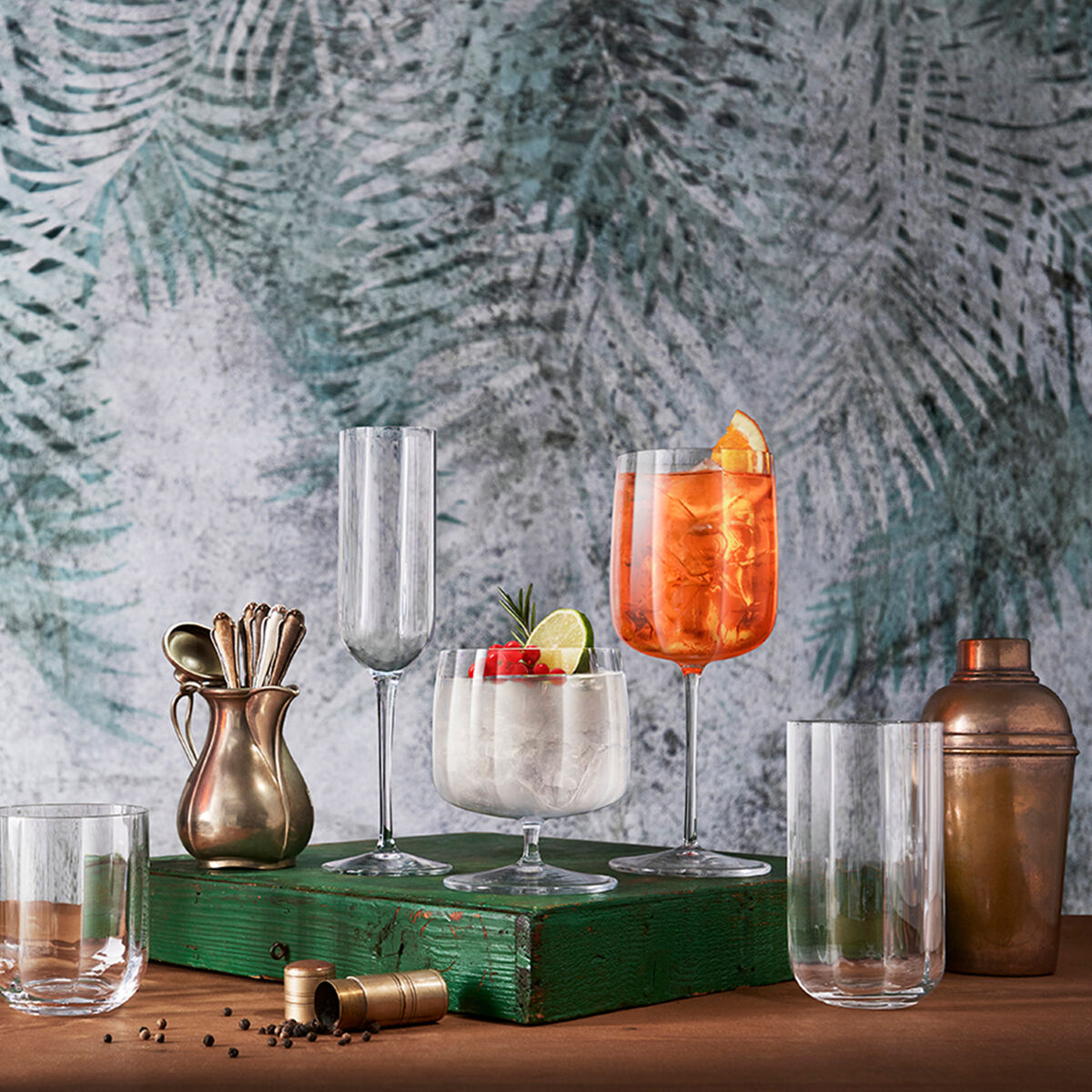 Jazz cocktailglas 55 cl, 4-pak – klart