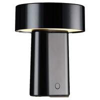Oblong lampa, svart