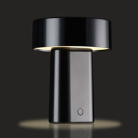 Oblong lampa, svart