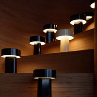 Oblong lampa, svart