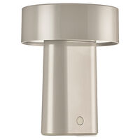 Oblong lampa, varmgrå