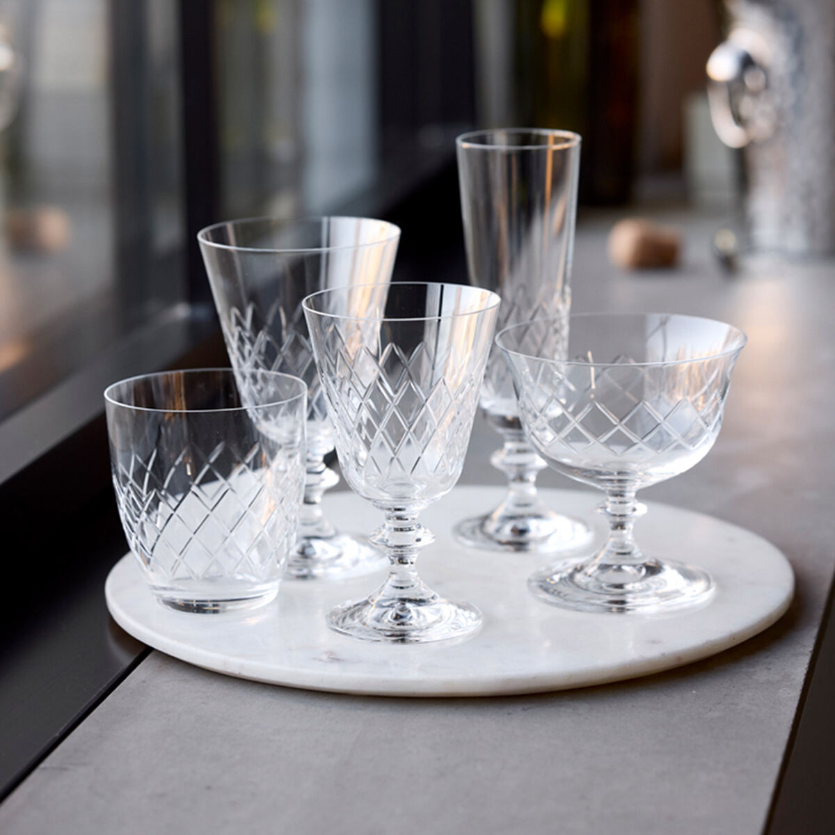 Lyngby Eaton champagneskåler 28 cl, 2-pakning