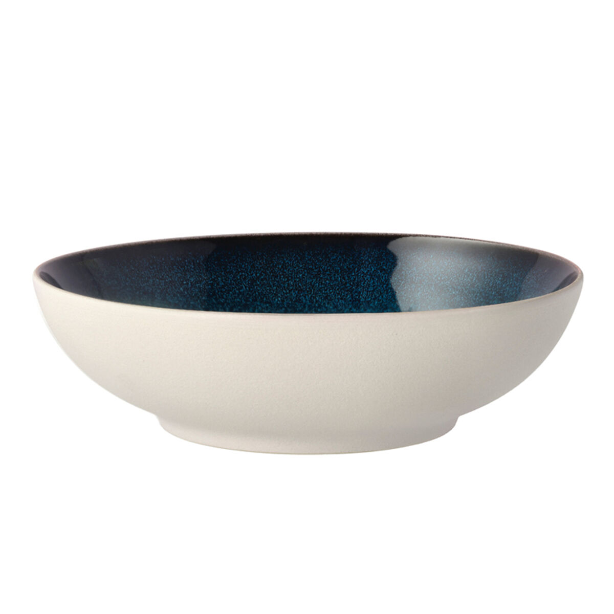 Gastro pastaskål 20 cm, hvid/mørkeblå