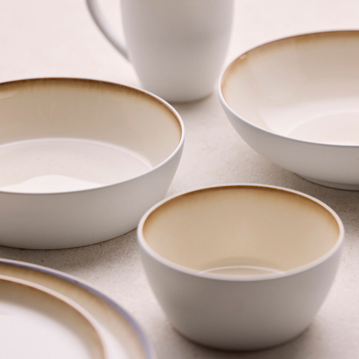 Gastro pastaskål 20 cm, hvid/creme