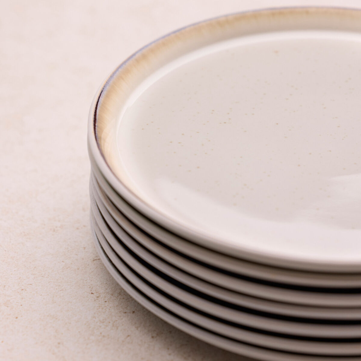 Gastro middagstallerken 27 cm, hvid/creme