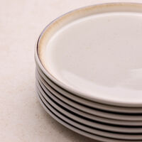 Gastro middagstallerken 27 cm, hvid/creme