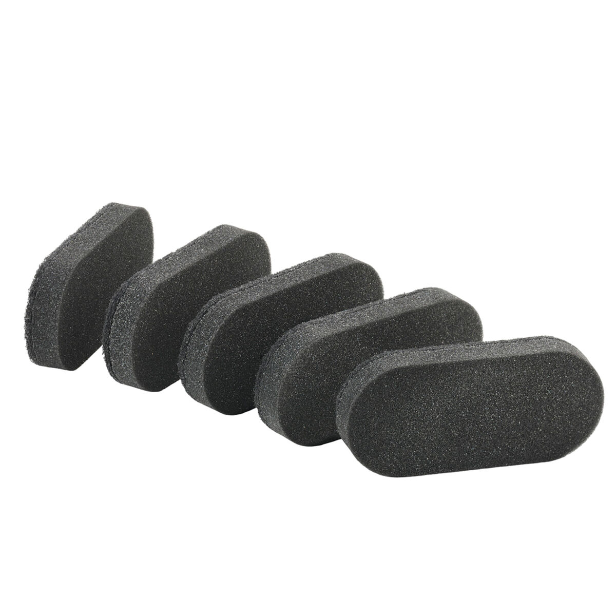 Singles disksvamp 5-pack, svart