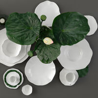 Villeroy & Boch Pura aamiaislautanen 22 cm, valkoinen