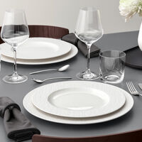 Manufacture Ice tallerken Ø27 cm, hvid