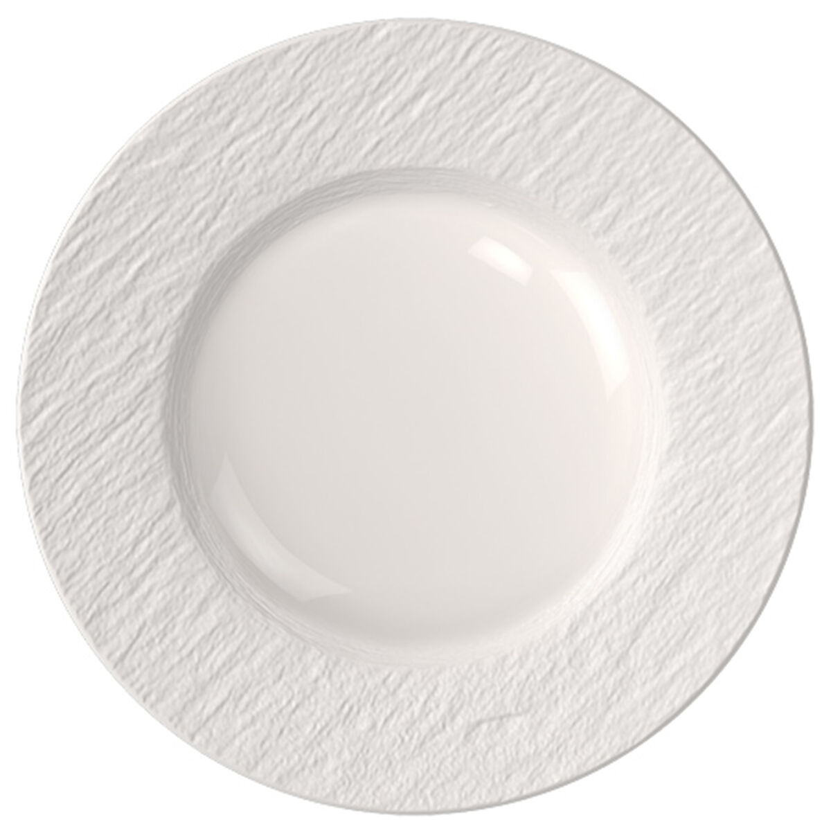Manufacture Ice desserttallerken Ø22 cm, hvid
