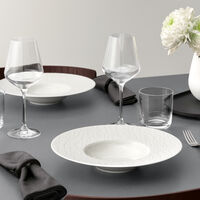 Manufacture Ice pastatallerken, hvid