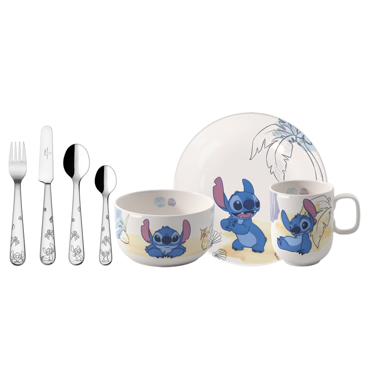 Disney Stitch børneservice, 7 dele