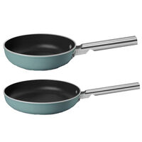 Smeg stekpanneset 20+28 cm, emerald green